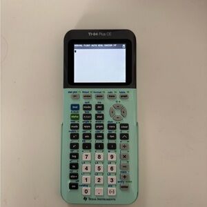 Texas Instruments TI-84 Plus CE in Light Green